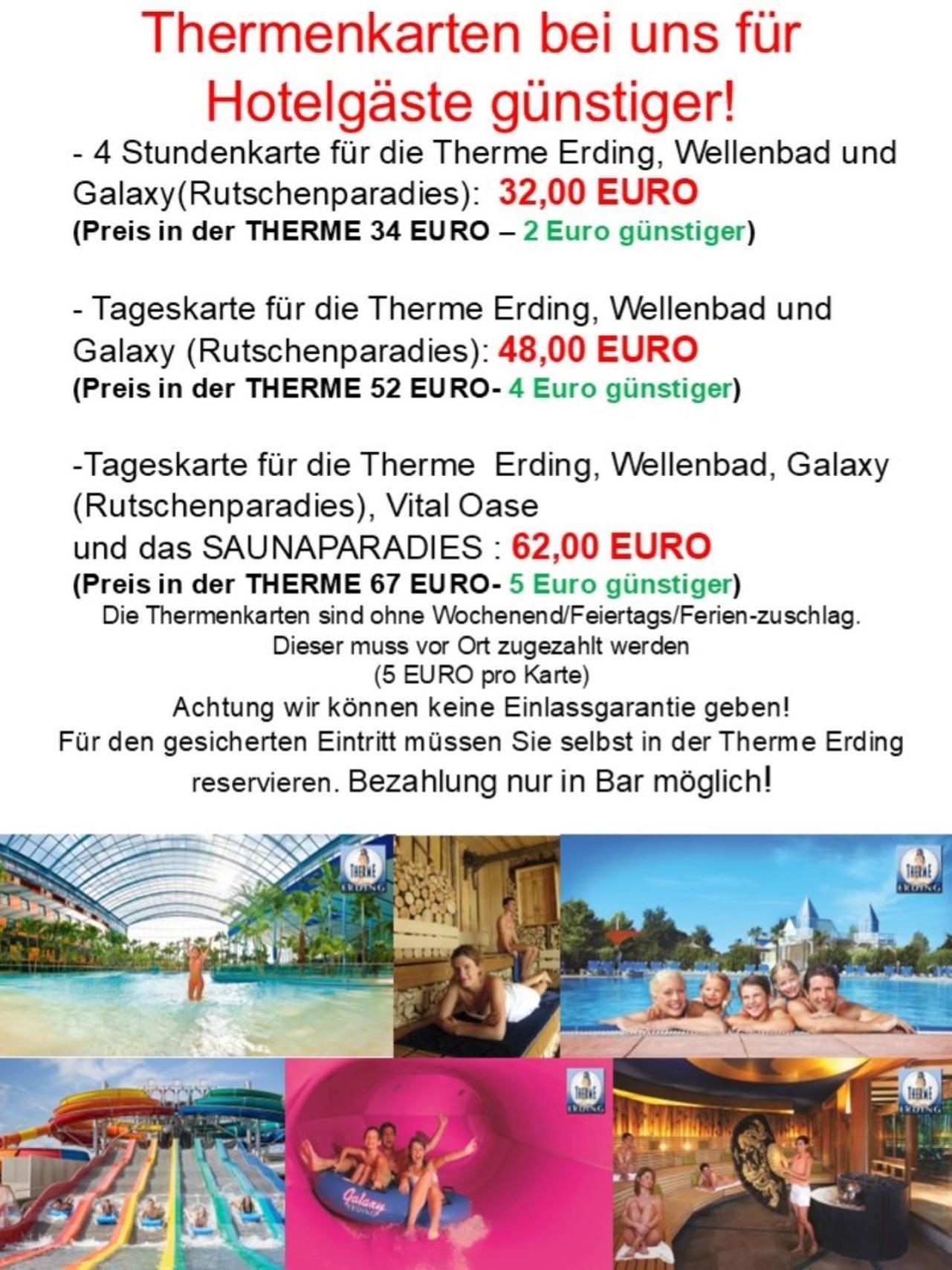 Familienhotel Nahe Der Therme Erding Exterior photo